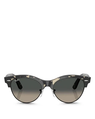 Clubmaster Way Round Sunglasses