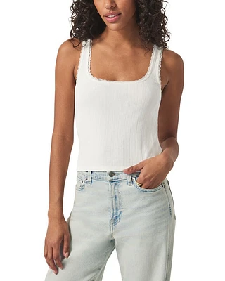 Pointelle Tank