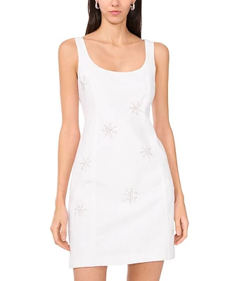 Embellished Mini Dress