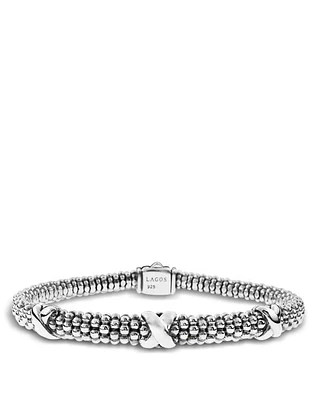 Signature Sterling Silver X Embrace Bracelet