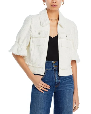 Boucle Holly Short Sleeve Jacket