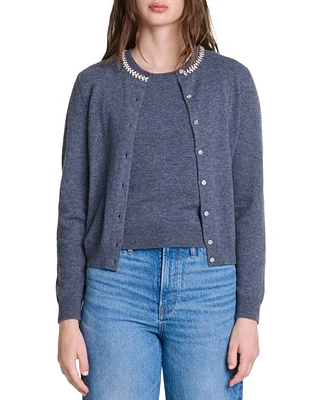 Myperlset Layered Look Cardigan