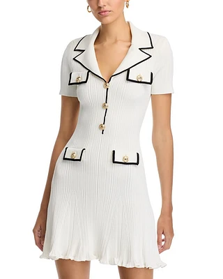Rib Knit Mini Dress