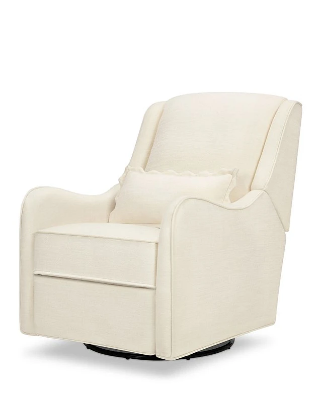 Carter's By Davinci Adrian Swivel Glider With Storage Ottoman