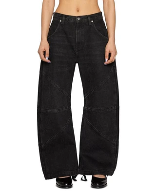 Freddy High Rise Barrel Leg Jeans