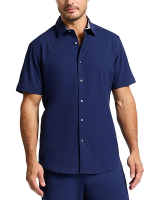 Thresher Seersucker Button Down Shirt