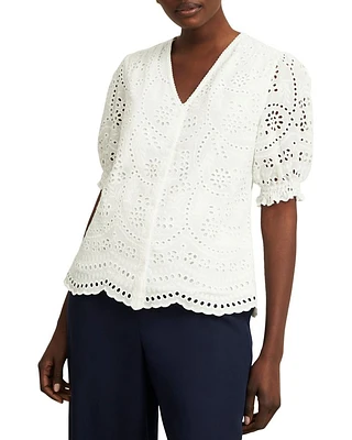 Chiara Eyelet Blouse