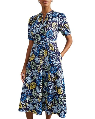 Merle Printed Midi Dress