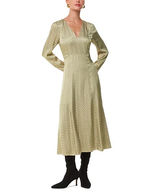 Jacquard Midi Dress