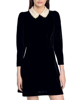 Paola Velvet Dress