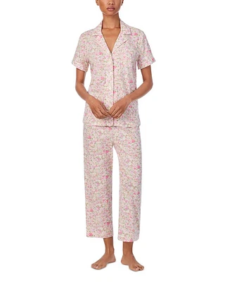 Cropped Pajama Set