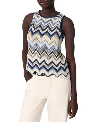 Crochet Knit Top