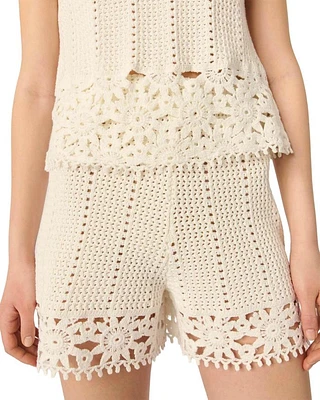Crochet Knit Shorts
