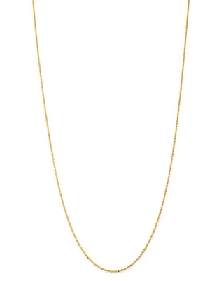 Crossover Link Chain Necklace in 14K Gold, 18