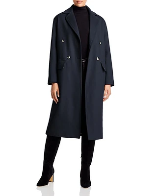 Wool Double Breasted Coat