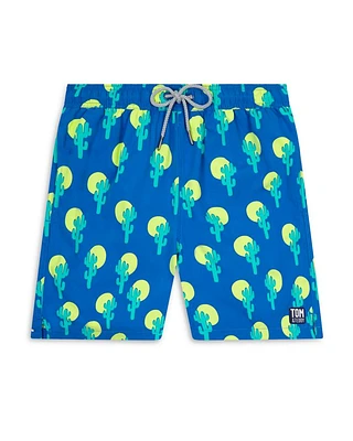 Printed 6" Swim Trunks