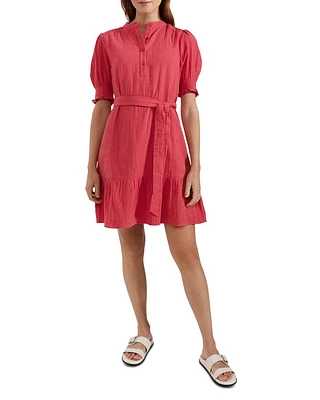 Iza Puff Sleeve Mini Dress