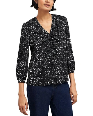 May Ruffle Front Blouse