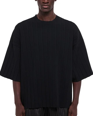 Short Sleeve Textured Tee