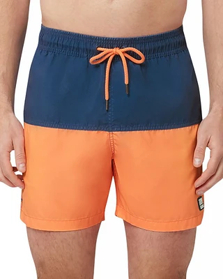 Color Blocked 6" Swim Trunks