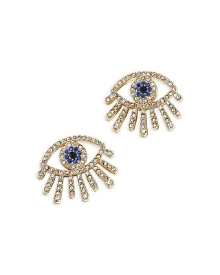 Eye Catcher Pavé Stud Earrings