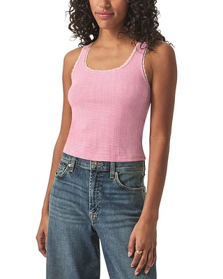 Pointelle Tank