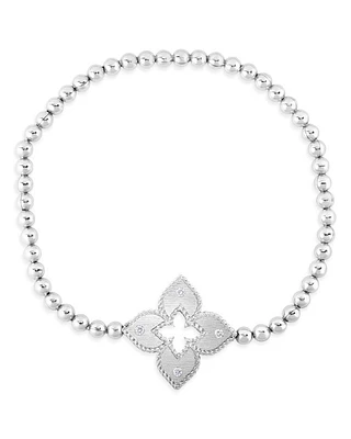 18K Venetian Princess Diamond Stretch Bracelet