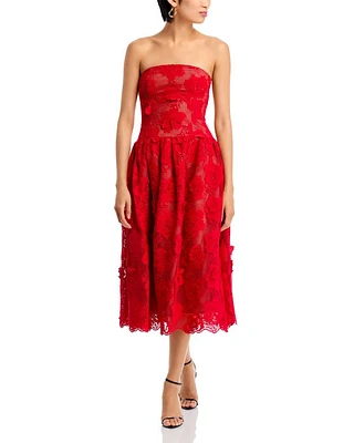 Lace Midi Dress