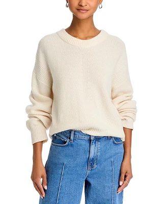 Lyon Mixed Media Sweater