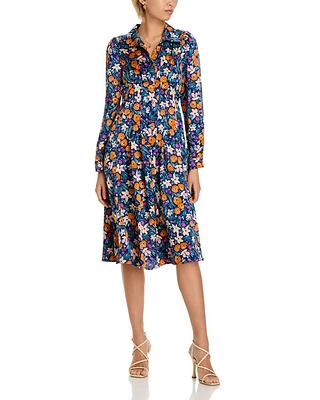 Floral Button Dress