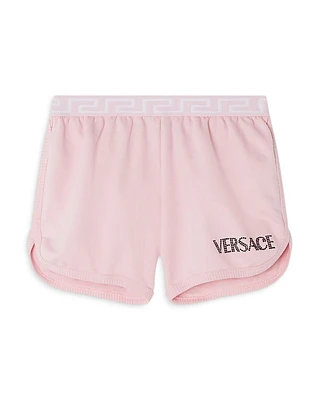 Girls' Greca Embroidered Fleece Shorts - Big Kid