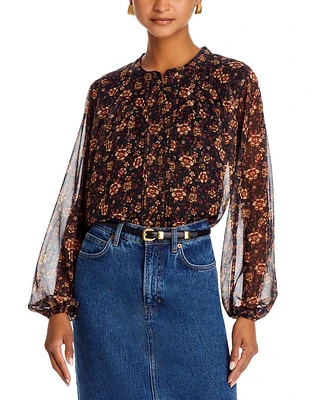 Button Front Blouse