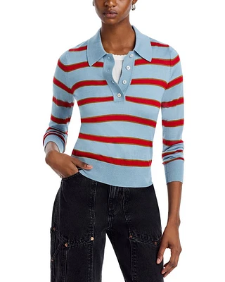 The Memphis Long Sleeve Polo Sweater