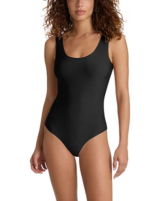 Butter Scoop Neck Tank Thong Bodysuit