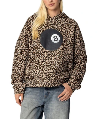Leopard Magic 8 Oversized Hoodie