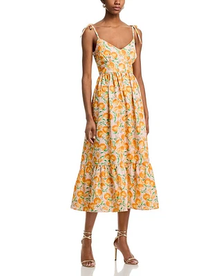Floral Midi Dress - Exclusive