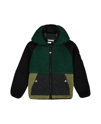 Boys' Sherpa Mid-Season Colorblock Jacket - Little Kid, Big Kid