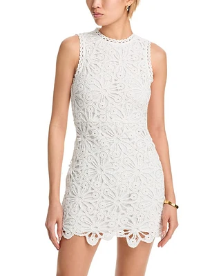 Crochet Mini Dress - Exclusive