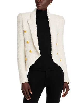 Bethany Knit Double Breasted Blazer