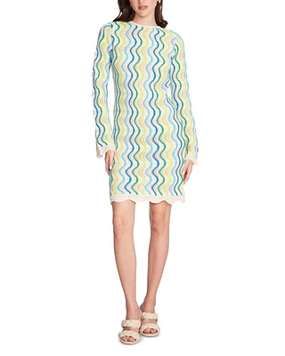 Piper Wavy Cover Up Mini Dress