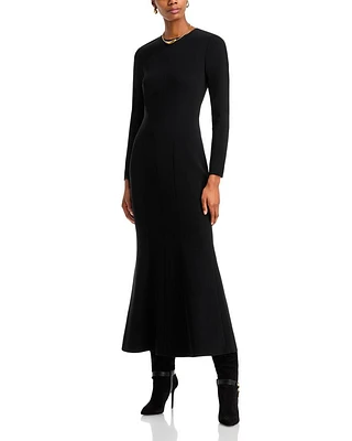 Long Sleeve Crewneck Dress