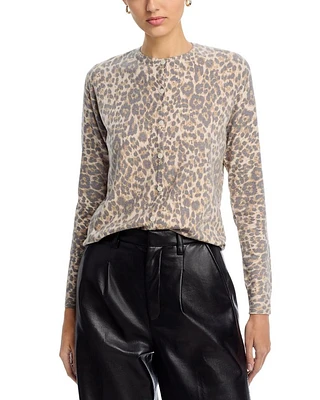 Cat Print Cardigan