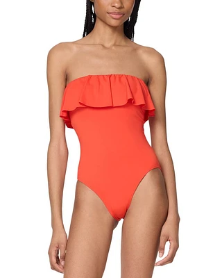 Ruffle One Piece Swimsuit