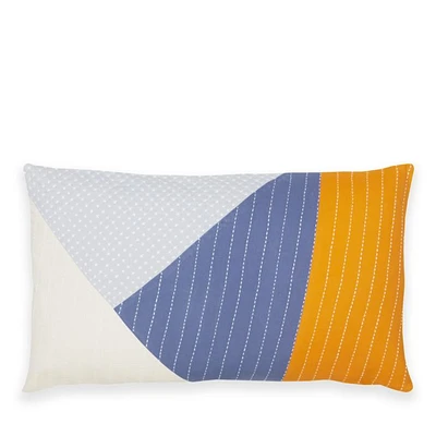 Asha Colorblock Lumbar Pillow