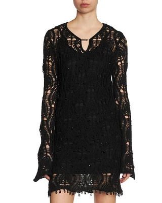 Mix Crochet Dress