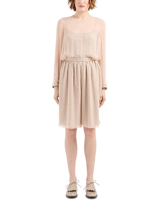 Silk Chiffon Romper