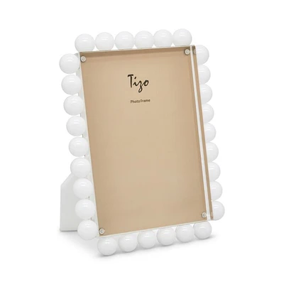 Lucite Large Frame with Bubbles