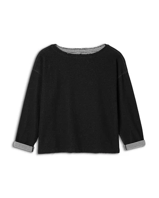 Reversible Boat Neck Top