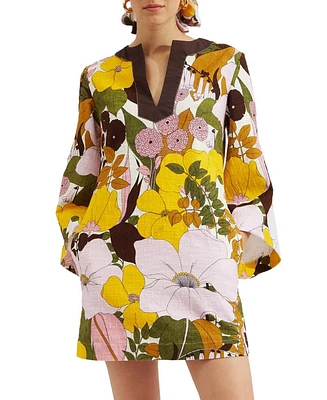 The Kaftan Mini Dress