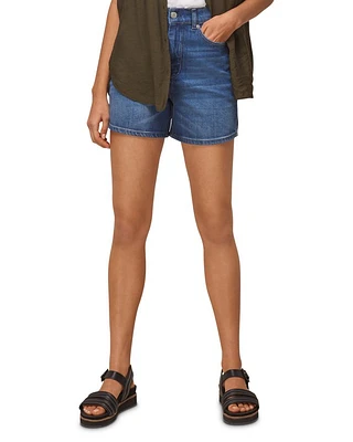 High Waisted Denim Shorts